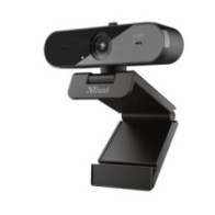 Webcam Streaming Trust 2K TW-250  / QHD 2K / Enfoque Automatico / Gran Angular / 2x Micrófonos