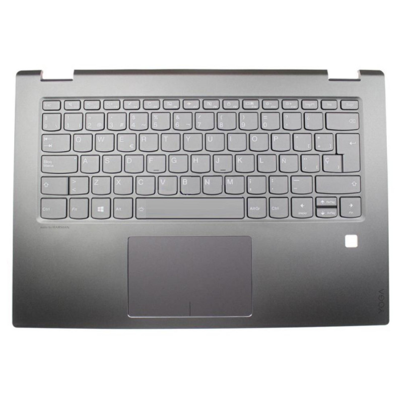 Top case + Teclado compatible para portátil LENOVO 520-14IKB Gris oscuro
