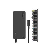 Cargador para portátil universal automático 65W / 11 conectores / 1.2m / AT963 / Mtk