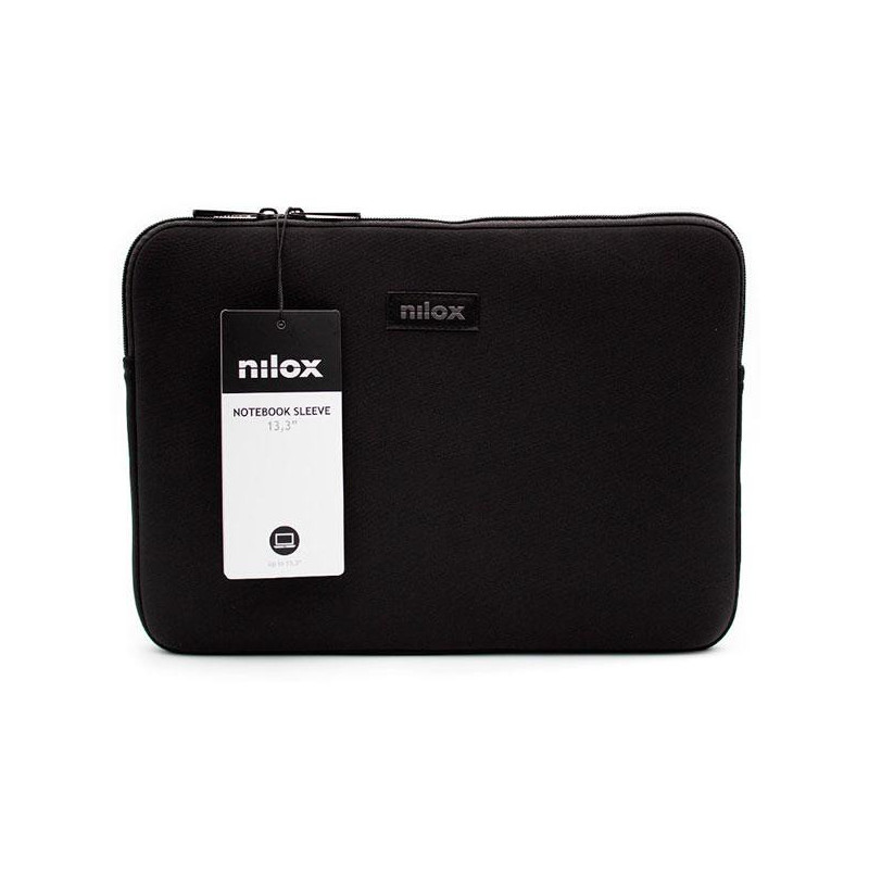 Funda portatil Nilox Sleeve / Negro / 13.3 pulg. / Neopreno / NXF1301