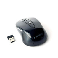 Raton óptico inalámbrico Gembird / 1600 Dpi / 6 Botones /  Negro-Gris / MUSW-6B-01