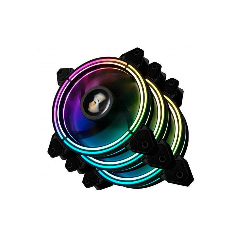 Ventilador Caja Gaming Darkflash CF11 Pro (3 en 1) / 120mm / Rgb Aura Sync