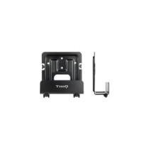 Soporte Universal de Pared Tooq para Reproductor Multimedia, Router, MiniPC / Negro / Max. 5 kg / TQMPM4776