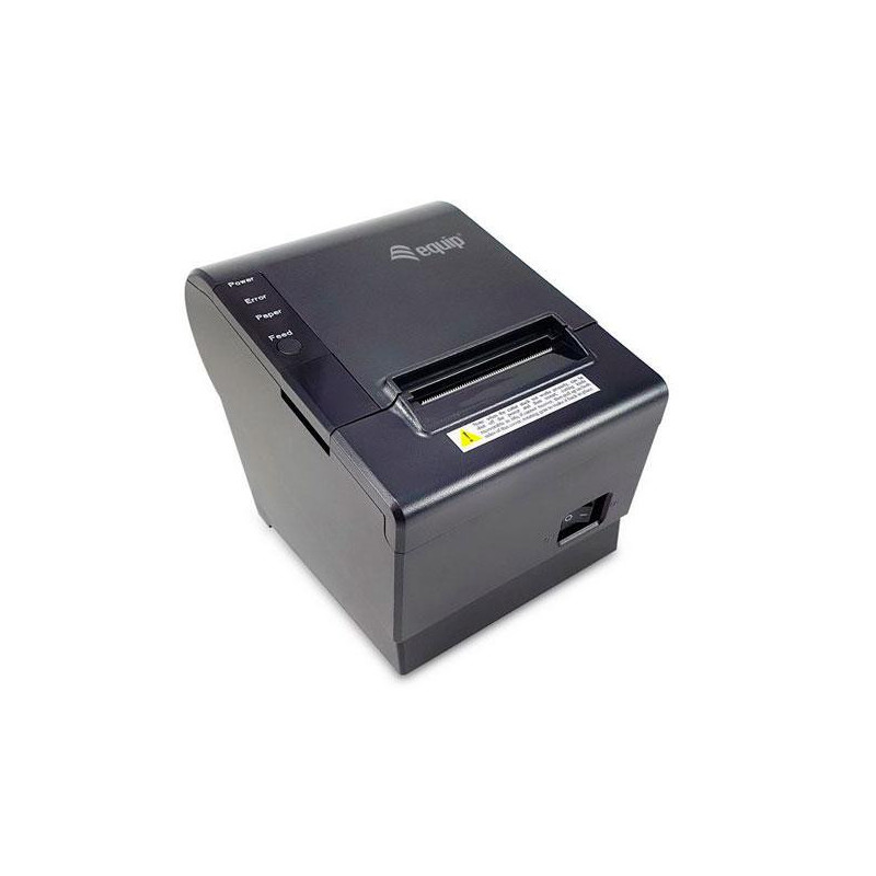 Impresora tickets termica Equip / Papel 58mm / USB / Rj45 / Negra EQ351001