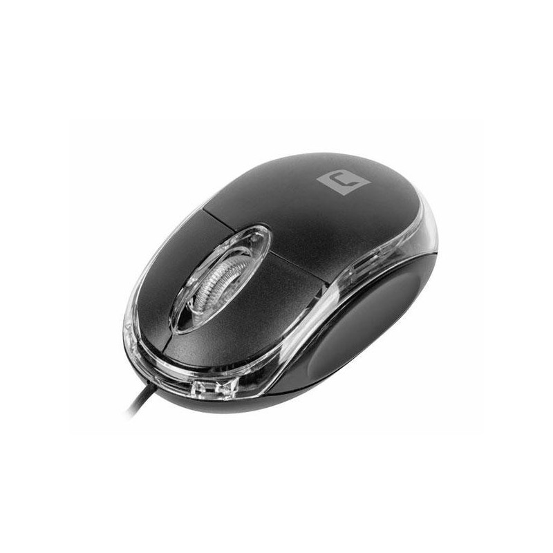 Raton USB Natec Vireo 2  Negro / 1000 Dpi / Ambidiestro / nmy-1983