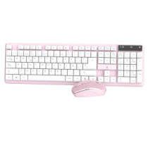Combo Teclado + Raton Inalambrico NG6029 Rosa One+