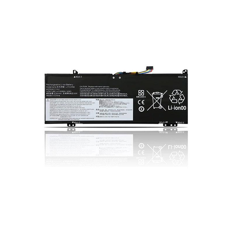 Batería compatible para portátil LENOVO Ideapad L17C4PB0 7.6v 5800 mAh