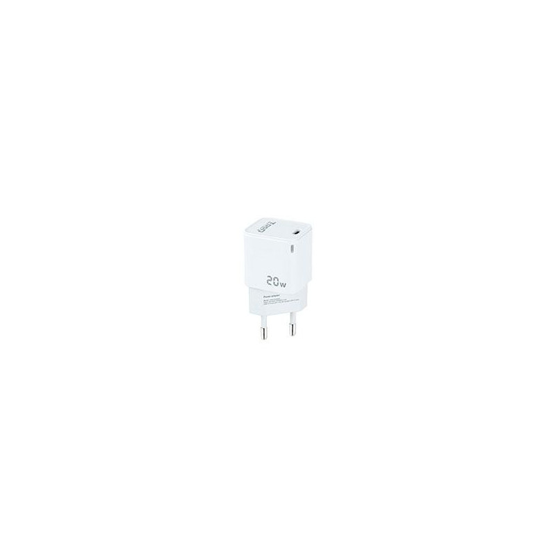 Cargador de red Type-C / 20w / Blanco / TQWC-PD20WT / Tooq