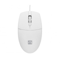 Raton USB Natec Ruff 2  Blanco / 1000 Dpi / Ambidiestro NMY-1988