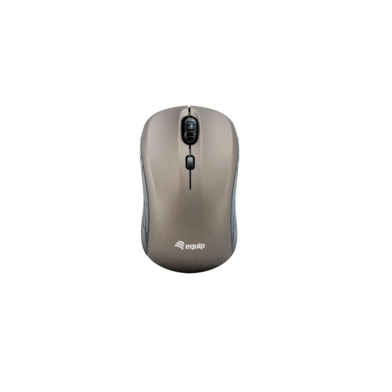 Mouse equip wireless mini life optico 4 botones scroll gris 1600dpi