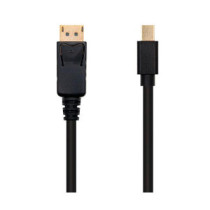 Cable Adaptador Mini Displayport macho a Displayport macho / 2 m / Negro / 10.15.2402