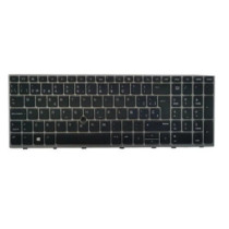 Teclado compatible para portátil HP Elitebook 850 G5 / 850 G6  Retroiluminado