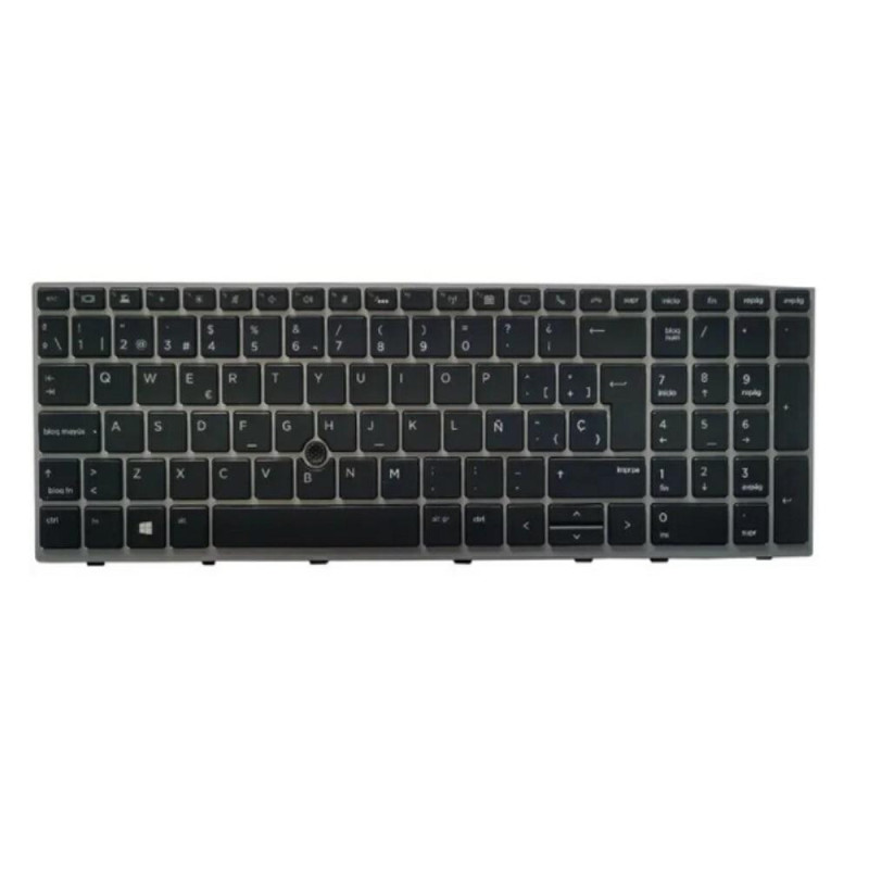 Teclado compatible para portátil HP Elitebook 850 G5 / 850 G6  Retroiluminado