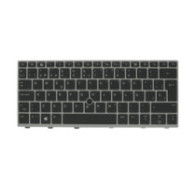 Teclado compatible para portátil HP Elitebook 830 G5 / 830 G6 / Marco Plata / Retroiluminado