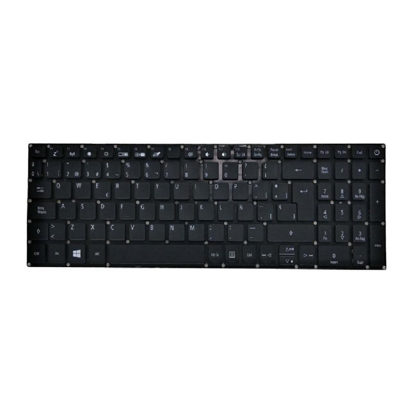 Teclado compatible para portátil ACER Aspire A315-32 Sin marco