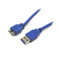 Cable USB 3.0 a Micro USB 3.0 Tipo B  M/M / 0.5m / Cablexpert CCP-MUSB3-AMBM-0.5M