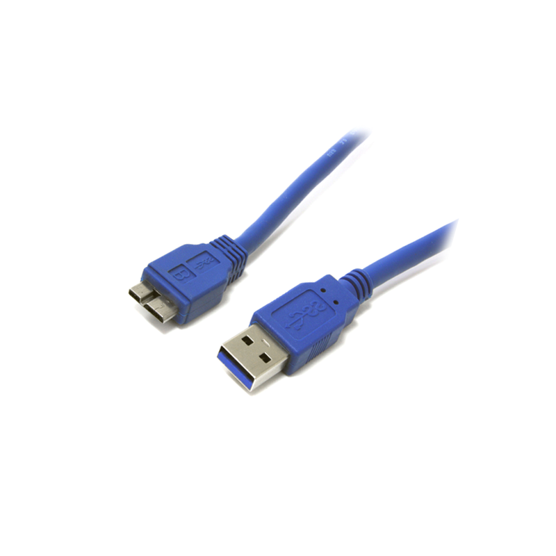 Cable USB 3.0 a Micro USB 3.0 Tipo B  M/M / 0.5m / Cablexpert CCP-MUSB3-AMBM-0.5M