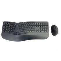 Combo Teclado + Raton inalámbrico ergonomico Conceptronic Orazio Ergo / 1600 DPI / ORAZIO02ES