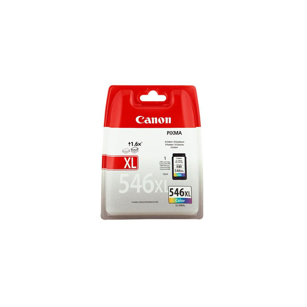 Tinta Original Canon CL546 XL Color 300pag mg2450/2550