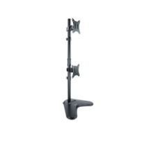 Soporte de mesa con base para 2 pantallas 17\-32\" / Tooq / DB1703TNV-B / Negro"