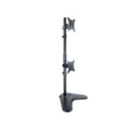 Soporte de mesa con base para 2 pantallas 17\-32\" / Tooq / DB1703TNV-B / Negro"