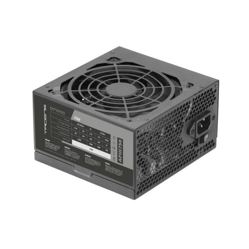 Fuente alimentacion ATX 750w Tacens Anima APIII750 / Eficiencia 85% Bronze / Fan 12x12 / 14Db / Negra