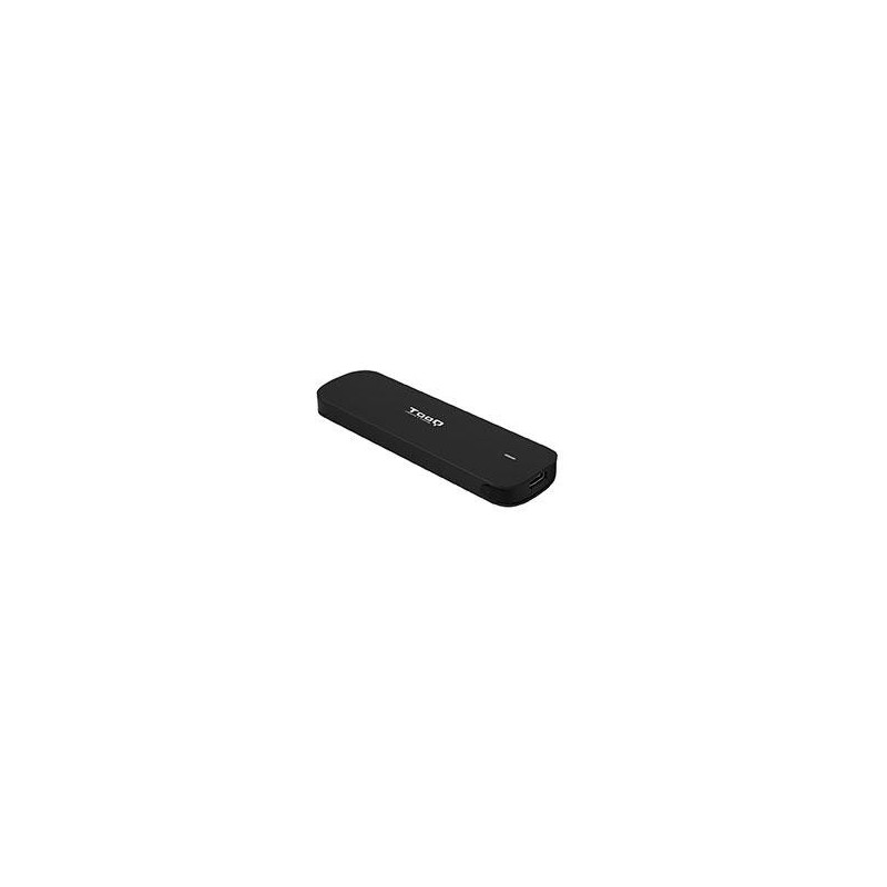 Caja externa SSD M.2 NVMe PCIe Type-C 3.1 Gen2 / Tooq / Aluminio / Negra / TQE-2201B