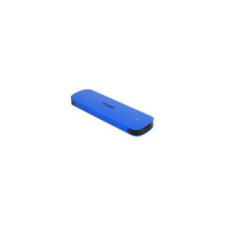 Caja externa SSD M.2 NVMe PCIe Type-C 3.1 Gen2 / Tooq / Aluminio / Azul / TQE-2201BL