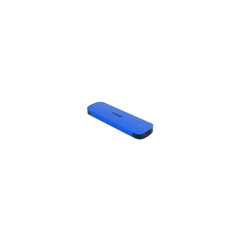 Caja externa SSD M.2 NVMe PCIe Type-C 3.1 Gen2 / Tooq / Aluminio / Azul / TQE-2201BL