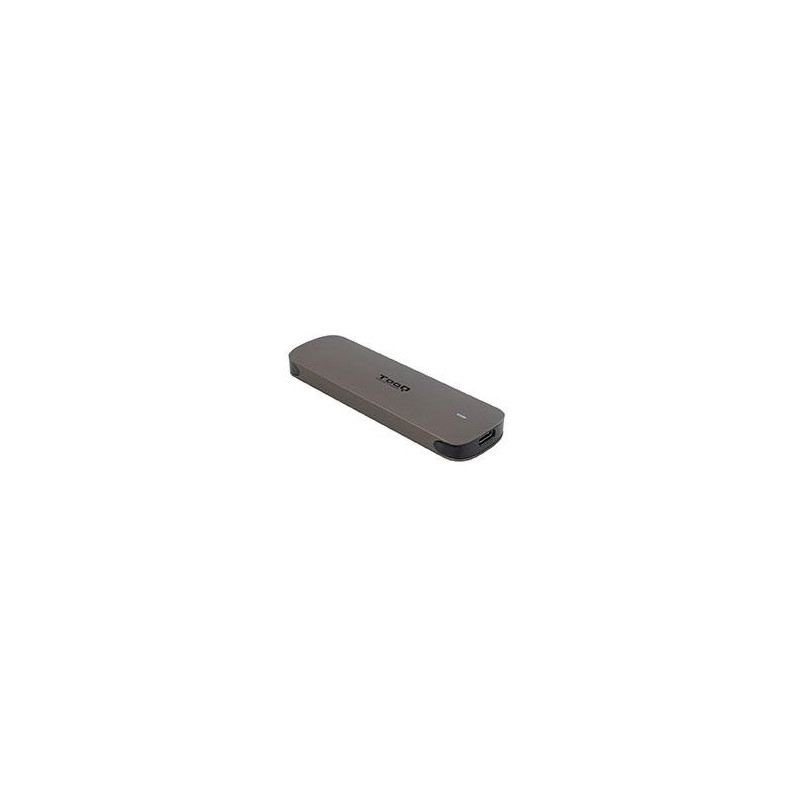 Caja externa SSD M.2 NGFF Type-C 3.1 Gen1 / Tooq / Aluminio / Marrón / TQE-2202BR