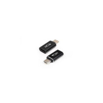 Adaptador Type-C Hembra a MicroUsb macho Negro / 10.02.0014 Nanocable