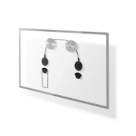 Soporte pared fijo de Tv de 32\ a 65\" DTI / Cable Acero / Hasta 50 Kg / SOP-7000"