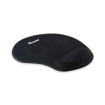 Alfombrilla de gel para mouse equip life color negro / 245014