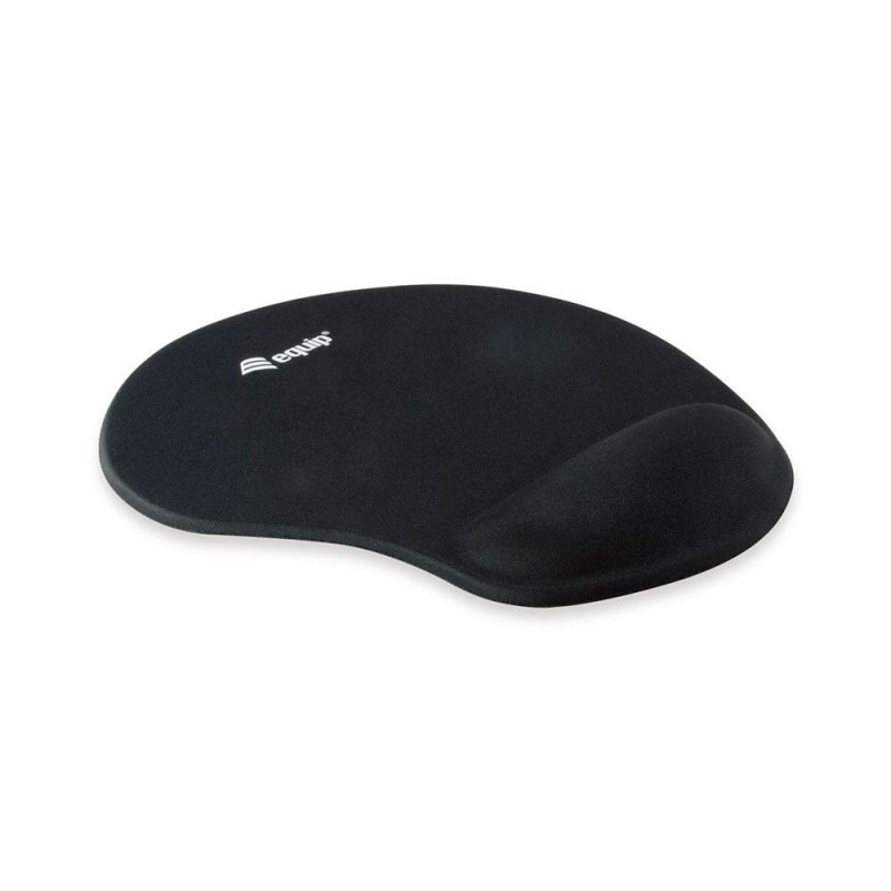 Alfombrilla de gel para mouse equip life color negro / 245014