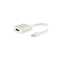 Cable adaptador Type-C a HDMI 4k Hembra / 0.15m /  EQ133452