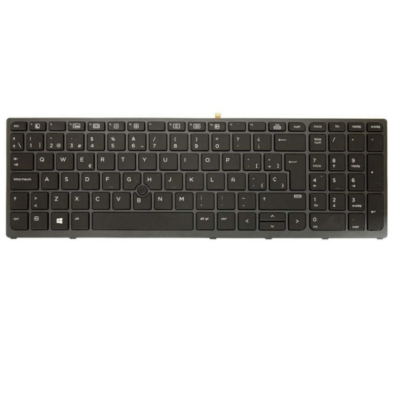 Teclado compatible para portátil HP Zbook 15 G3 Retroiluminado