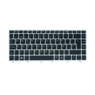 Teclado compatible para portátil HP Elitebook 840 G5 / 840 G6 / Marco Plata