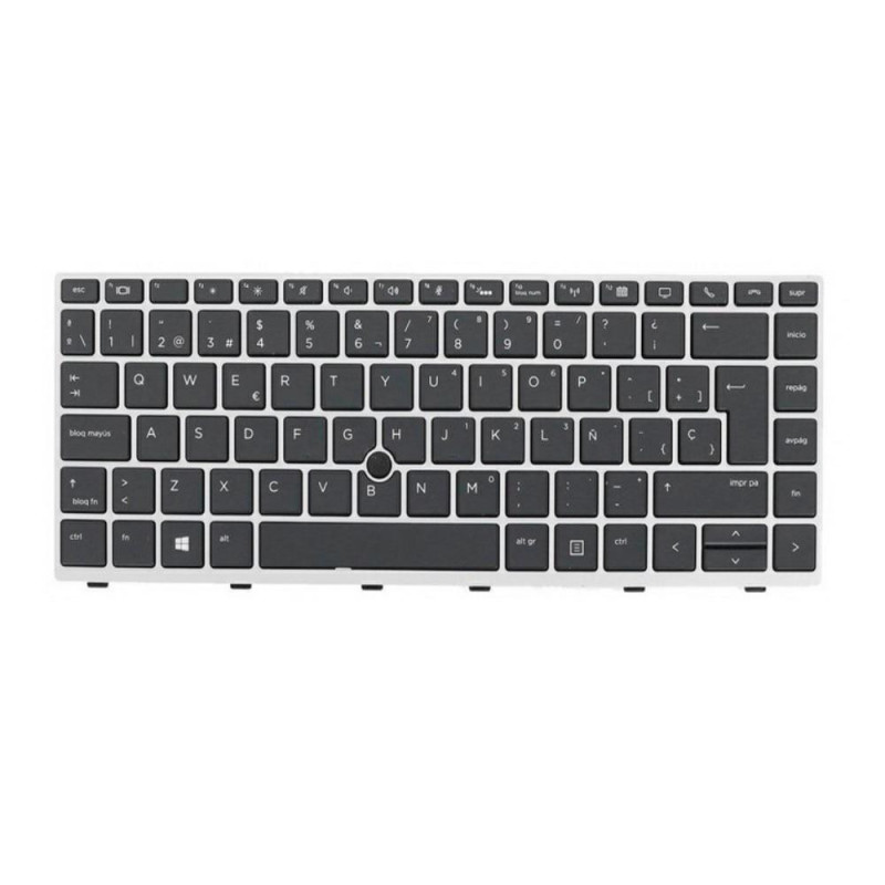 Teclado compatible para portátil HP Elitebook 840 G5 / 840 G6 Retroiluminado