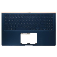 Top case + Teclado compatible para portátil ASUS UX533FD Azul Oscuro