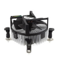 Ventilador con disipador para cpu Unyka UK532002 / Base de aluminio / Fan 90mm / 7 aspas / Multi Socket