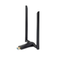 Usb wifi level one wua-1810e ac1200 300mb en 2,4ghz y 867mb en 5ghz usb 3.0 2 antenas desmo