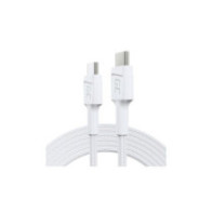 Cable type C a type C M/M 2m. Greencell 60W Blanco KABGC29W