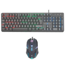 Combo Teclado + Raton USB Gaming NG6060 / 1600 Dpi / RGB Led /  Negro One+