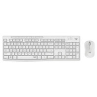Combo Teclado + Raton inalámbrico Logitech MK295 Slilent Blanco  920-009822