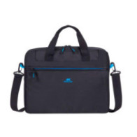 Maletin portatil Rivacase 8027 Black Regent II / hasta 14\ / Compartimento principal acolchado / 24449"