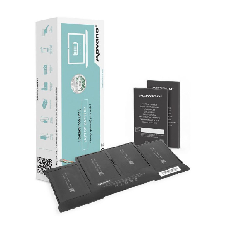 Batería compatible para portátil APPLE A1377 7.6V 6200mAh 47Wh Movano