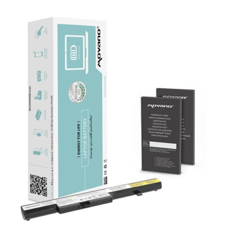 Batería compatible para portátil LENOVO L13L4A01 14.4V 2200 mAh Movano