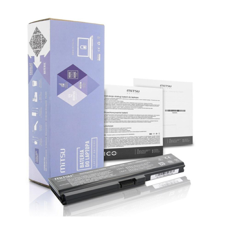 Batería compatible para portátil TOSHIBA PA3817U 10.8V 4400 mAh Mitsu