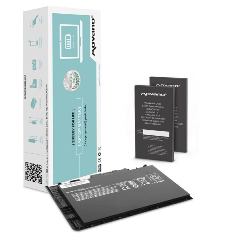Batería compatible para portátil HP BT04XL 14.8V 3500mAh Movano