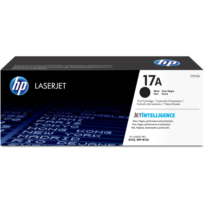 Tóner original hp cf217a negro 17a 1.600 páginas